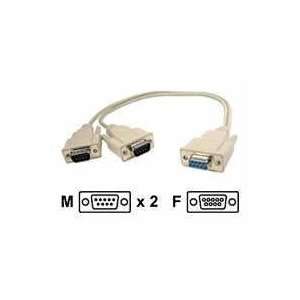  DB9 1F AND 2M CABLE SPLITTER Electronics