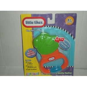 Little Tikes Softy Soothy Teether That Vibrates ( Green and Orange 