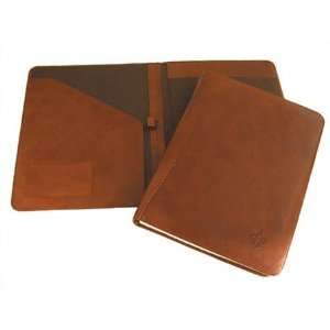   Saints Tan Large Leather Professional Portfolio