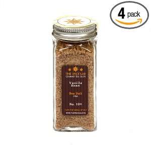 The Spice Lab Vanilla Bean Sea Salt, USA Grocery & Gourmet Food