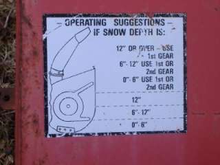 Craftsman LT 11 Hp Lawn Yard Mower Tractor 36  Snow Blower 