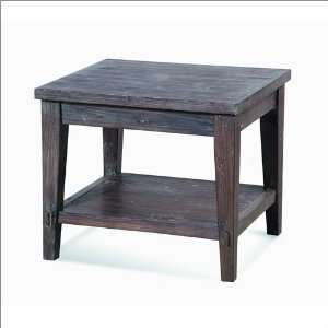   Cottswald Rusticated Driftwood Rectangular End Table