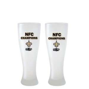   pk 23 oz. NFC Champions Frosted Pilsner Set