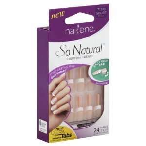  Nailene So Natural Tab Nails Pink (Pack of 2) Beauty