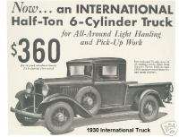 1930 International Truck Refrigerator Magnet  