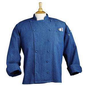 Blue Denim Chef Coat   Sante Fe Style #460C  