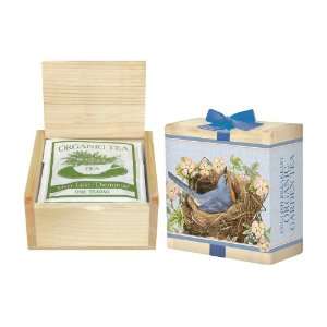 Bluebird in Nest Tea Box  Grocery & Gourmet Food