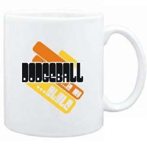  Mug White  Dodgeball is my stle  Hobbies Sports 