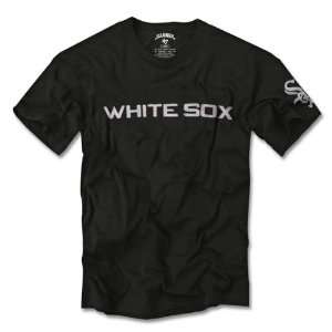  47 Brand MLB Mens White Sox Fieldhouse Basic Tee Sports 