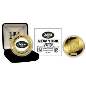  New York Jets Gold and Color Coin 