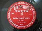 Imperial 78rpm AL TOFT Black Hawk Waltz Laces & Graces