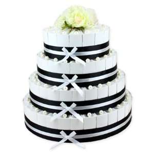   & White Favor Cakes   4 Tiers Wedding Favors