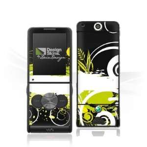  Design Skins for Sony Ericsson W350i   Dark Greenery 