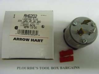 New in box Arrow Hart Locking Male Plug