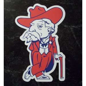  Mississippi Ole Miss Rebels Mascot Logo NCAA Car Magnet 