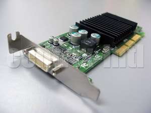 Nvidia GeForce FX 5200 128MB AGP Video Card Low Profile DVI 0G0773 