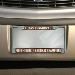  Texas Longhorns 2009 BCS National Champions Laser Chrome 
