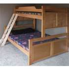 Riddle Manufacturing Medium Height Twin Over Full Panel Bunk Bed