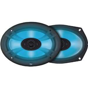  DUAL TS69 6 X 9 3 WAY ILLUMINITE SPEAKERS DULTS69 Car 