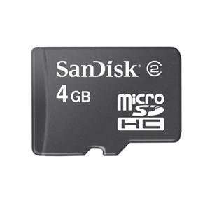   4GB MicroSDHC Card Class 2 (Flash Memory & Readers)