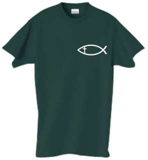 Shirt/Tank   Christian Fish Cross   religion religious  