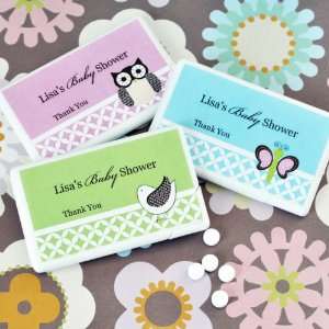  Personalized Baby Animal Mini Mint Favors Health 