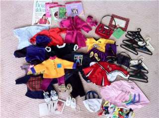 HUGE LOT* Authentic AMERICAN GIRL CLOTHES books shoes fits 18 wow 