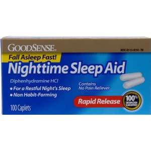  Good Sense Sleep Aid Caplet Fast Acting Case Pack 24