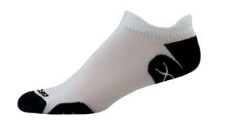 Brooks socks Infiniti Double Tab white/black 1p  