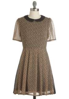 Tan Vintage Dress  Modcloth