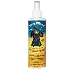  Litter Wizard System Cat Litter Box Deodorizer Spray, 8 