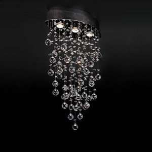  PLC Lighting 81621 PC 3 Light Drizzle Small MultiLight 