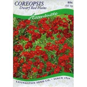  Coreopsis   Dwarf Red Plains Patio, Lawn & Garden