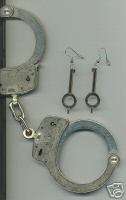Genuine Smith & Wesson Handcuff Key Earrings  