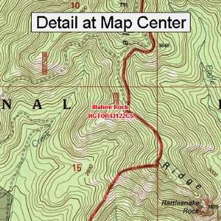   Map   Illahee Rock, Oregon (Folded/Waterproof)