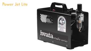 Iwata Medea Studio Series Power Jet Lite Double Piston Air Compressor 