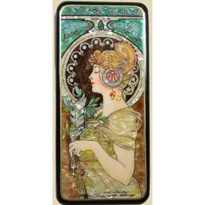   Box (#3267) Art Nouveau Style after painting of MUCHA 