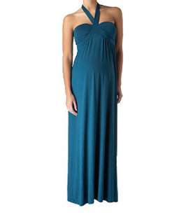 Duck Egg (Blue) Heavenly Bump Strapless Maxi Dress  233568146  New 