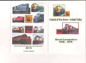 CNJ LV CENTRAL OF NEW JERSEY / LEHIGH VALLEY 2 Disk DVD  