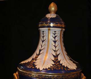 4ft French Porcelain Sevres Urns Vase  