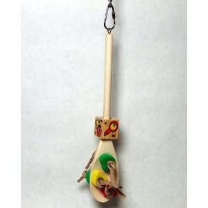  Beak Stop Wooden Spoon Bird Toy