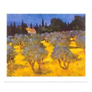 Les Olives en Printemps by Philip Craig 12x10  Kitchen 