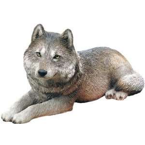 Gray Wolf Sculpture 
