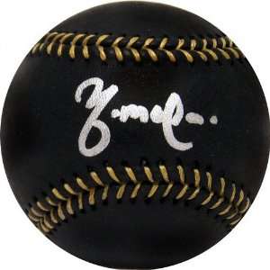  Yadier Molina Autographed Black Leather Baseball Sports 