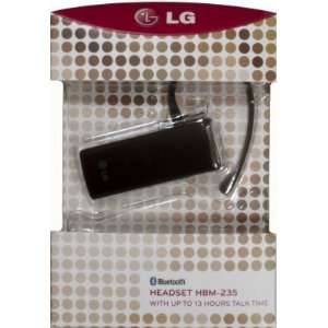  FOR LG HBM 235 BLUETOOTH HANDS FREE HEADSET BLACK Cell 