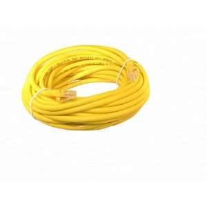  Yellow 25 Foot Cat 5e 350MHz Snagless Ethernet Cable Electronics