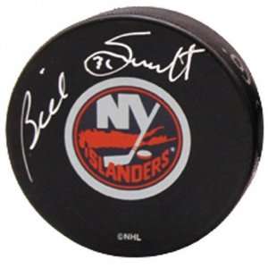  Billy Smith Autographed Hockey Puck