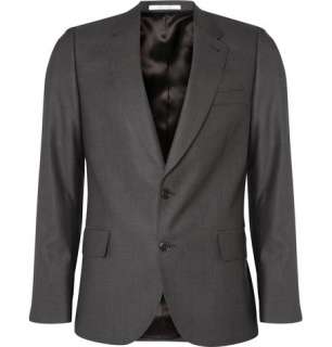   Blazers  Single breasted  Wool Blend Tailored Jacket