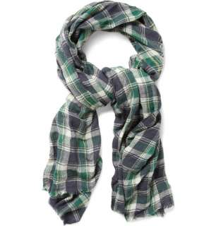  Accessories  Scarves  Wool scarves  Check Scarf
