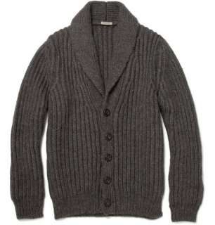   Clothing  Knitwear  Cardigans  Heavy Knit Wool Blend Cardigan